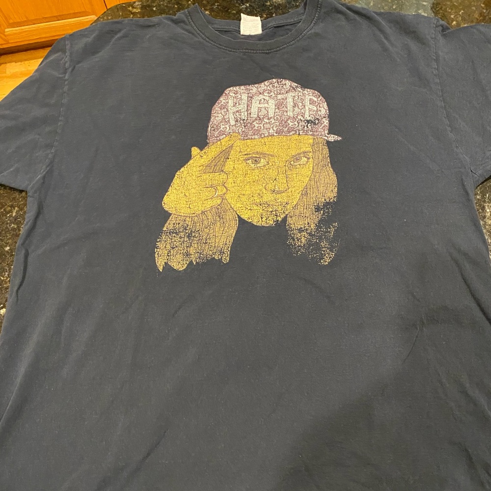 Well worn t-shirt.